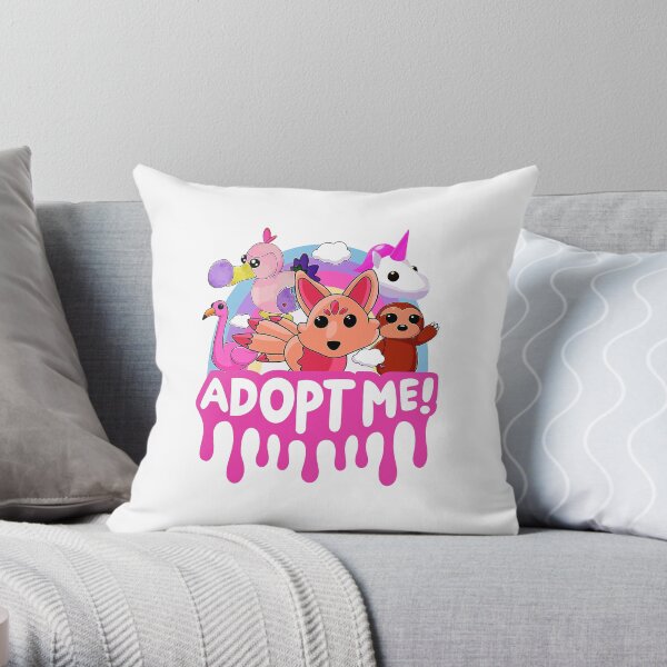 Most Favorite of Cute animal adopt Unicorn Throw Pillow