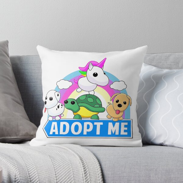 Most Favorite of Cute animal adopt Unicorn Throw Pillow
