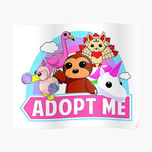 Most Favorite of Cute animal adopt Unicorn Poster