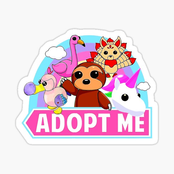 Most Favorite of Cute animal adopt Unicorn Sticker