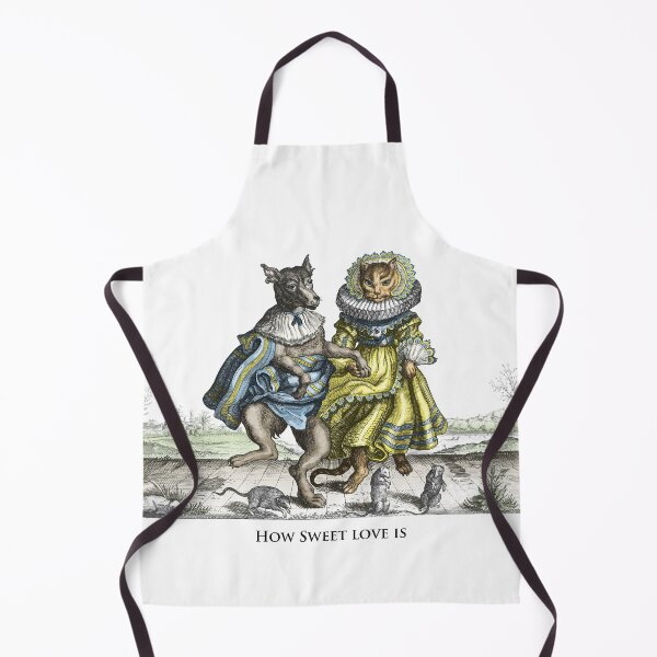 Item preview, How Sweet Love is: dog and cat dancing circa 1615 designed and sold by ebrawne.