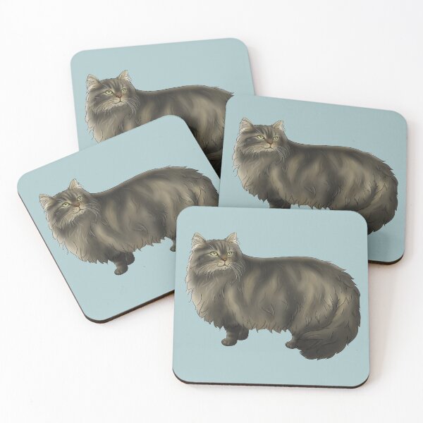 Item preview, Longhaired cat designed and sold by Milanicole.