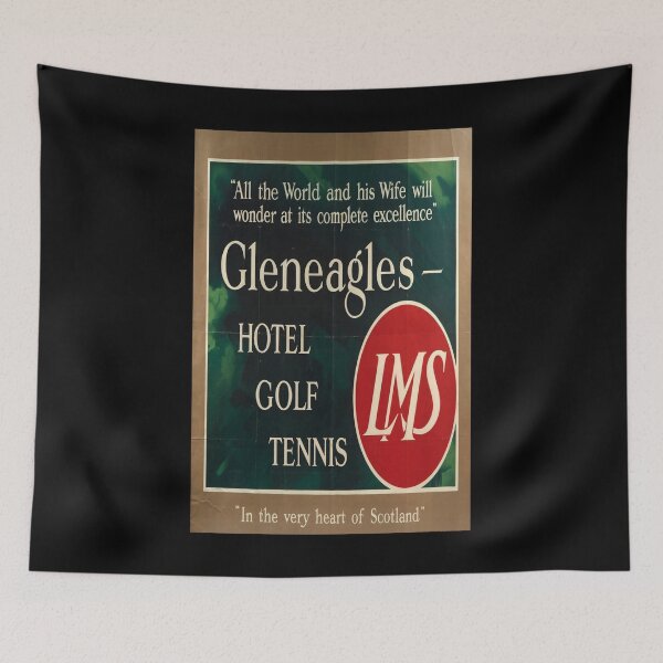 Item preview, retro classic Glengales poster designed and sold by CorasPosters.