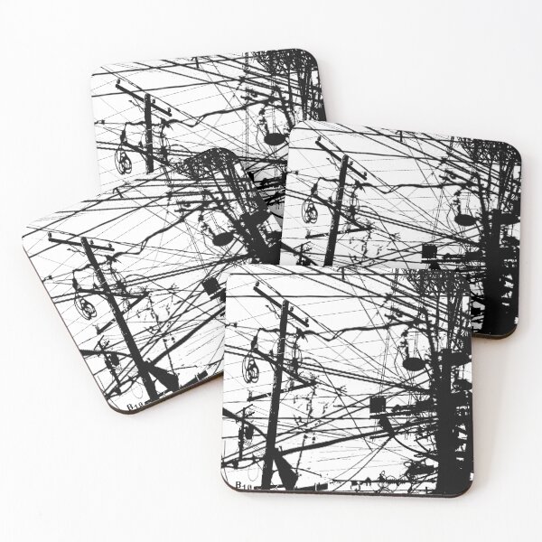 Item preview, telephone poles designed and sold by brandon lynch.