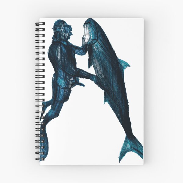 Item preview, Spearfishing Tuna Sketch designed and sold by balitribal.
