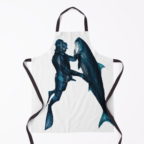 Item preview, Spearfishing Tuna Sketch designed and sold by balitribal.