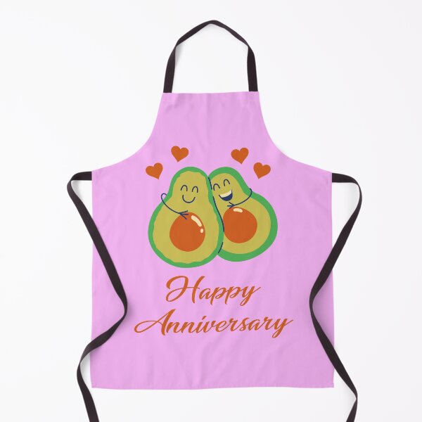 Item preview, Happy Anniversary Cute Avocados designed and sold by Piztees.