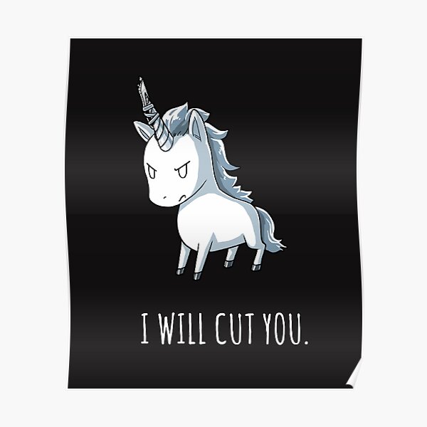 Stabby The Unicorn I Will Cut You Summer\