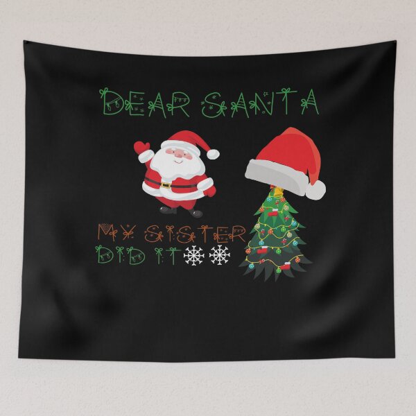 Item preview, Dear Santa my sister did it ugly Christmas design 2020 5 designed and sold by arnabbabai.