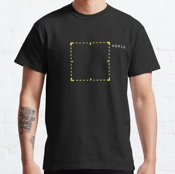 ADMIN (on Black) Classic T-Shirt