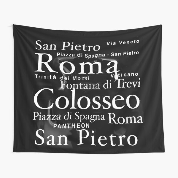 Vatican city masks black Tapestry