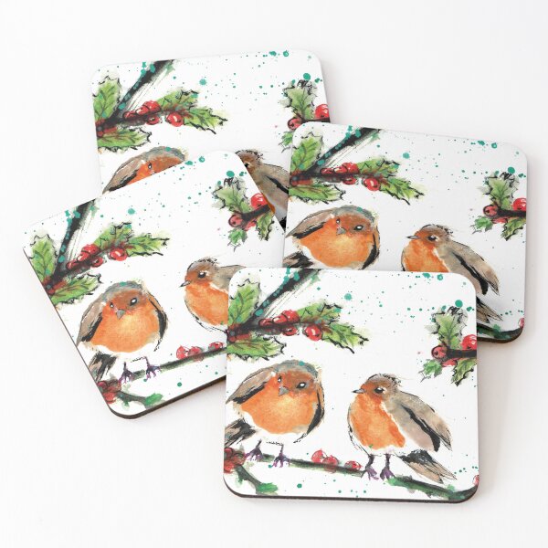 Item preview, The Christmas Robins designed and sold by amber-t.