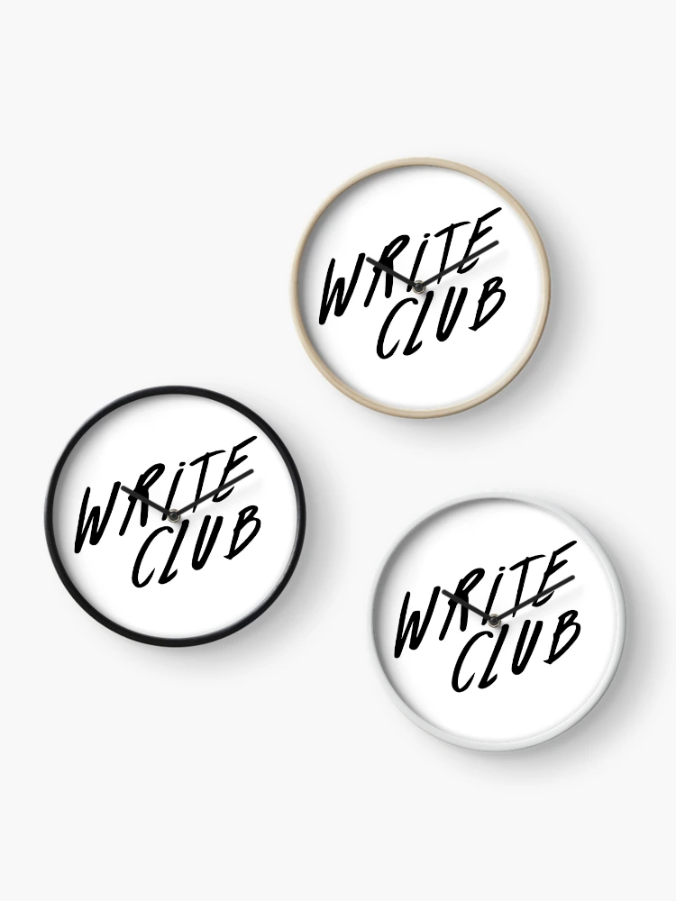 Thumbnail 3 of 4, Clock, Write Club - Handwritten designed and sold by scriptblast.