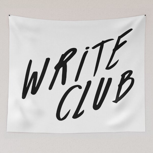 Item preview, Write Club - Handwritten designed and sold by scriptblast.