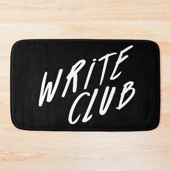 Item preview, Write Club - Handwritten - White designed and sold by scriptblast.