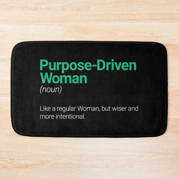 Item preview, Purpose Driven Woman, Career Ambitious Girl Quotes  designed and sold by OnPurposeMarket.