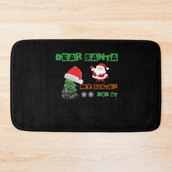 Item preview, Dear Santa my sister did it ugly Christmas design 2020 8 designed and sold by arnabbabai.