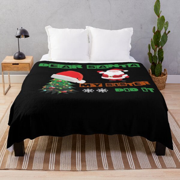 Item preview, Dear Santa my sister did it ugly Christmas design 2020 8 designed and sold by arnabbabai.