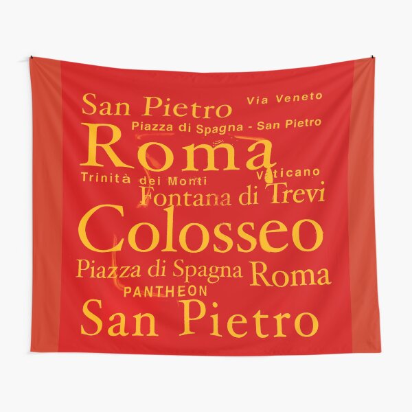 Vatican city masks Tapestry