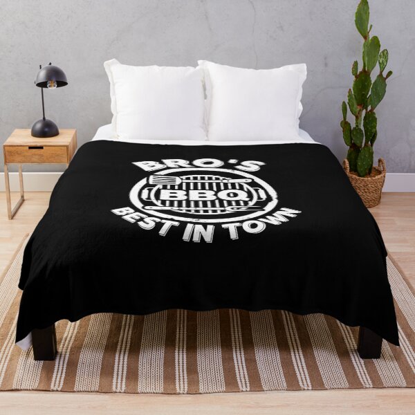 Item preview, BROS BBQ BEST IN TOWN, Brother Christmas gift,Brother is the chef, BBQ lovers gift, Funny Brother Birthday gift designed and sold by AmazingEcraft.