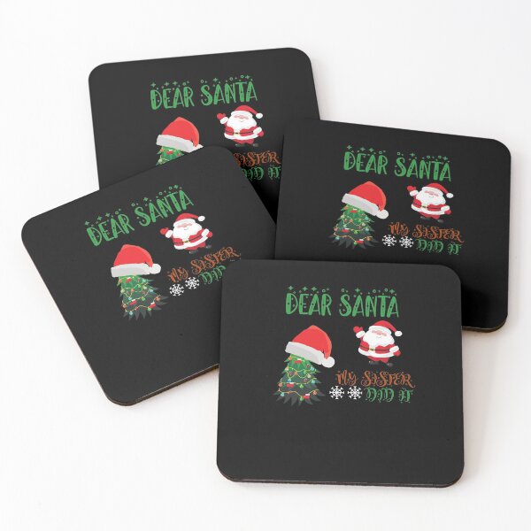 Item preview, Dear Santa my sister did it ugly Christmas design 2020 9 designed and sold by arnabbabai.