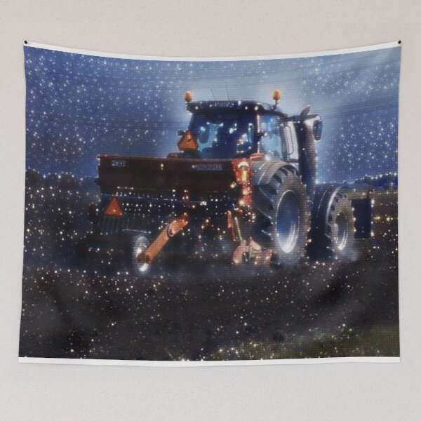 Item preview, Farm Life Red Tractor Art Decor designed and sold by diverseidentity.