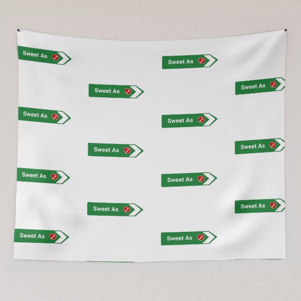 Item preview, New Zealand-Road-Sign-Sweet As designed and sold by LatitudeNZ.