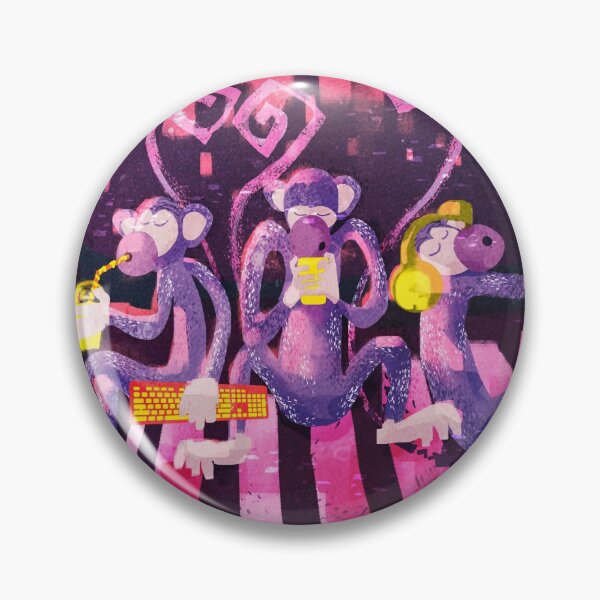 Item preview, Three Wise Monkeys designed and sold by Fahad Rahman.