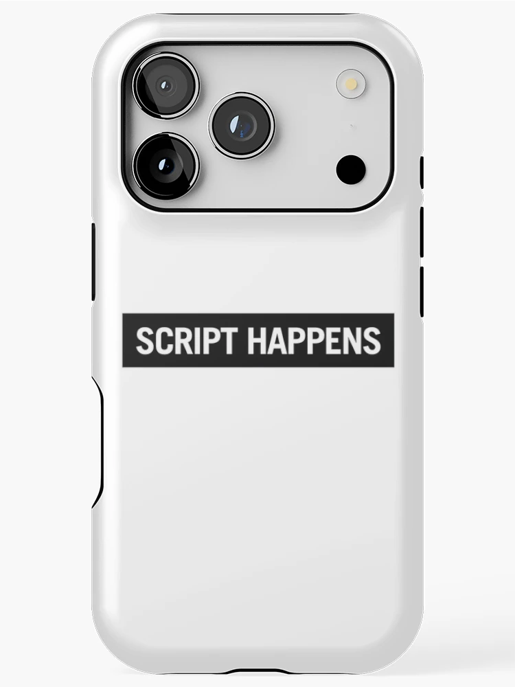 Thumbnail 1 of 4, iPhone Case, Script Happens designed and sold by scriptblast.