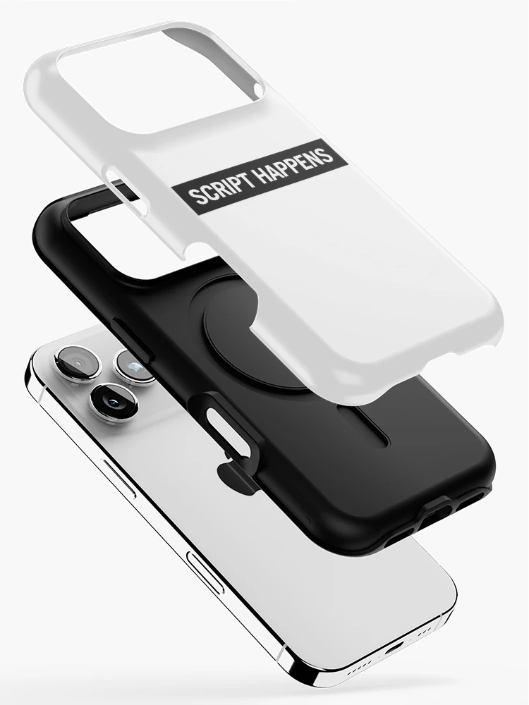 Thumbnail 2 of 4, iPhone Case, Script Happens designed and sold by scriptblast.
