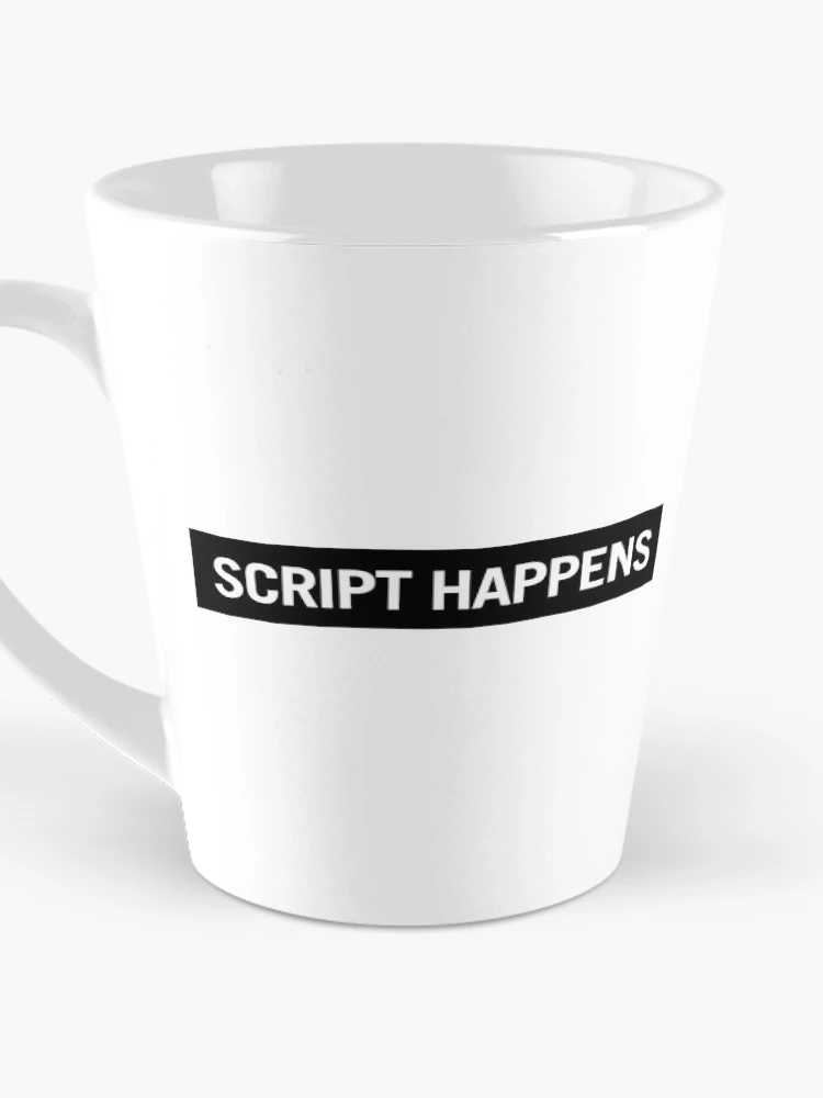 Thumbnail 3 of 4, Coffee Mug, Script Happens designed and sold by scriptblast.