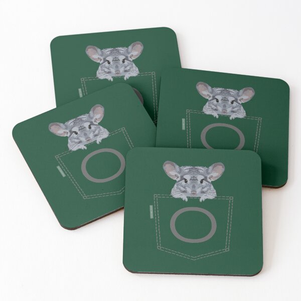 Item preview, Pocket Chinchilla - Personalised O designed and sold by GeoCreate.