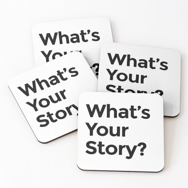 Item preview, What's Your Story? designed and sold by scriptblast.