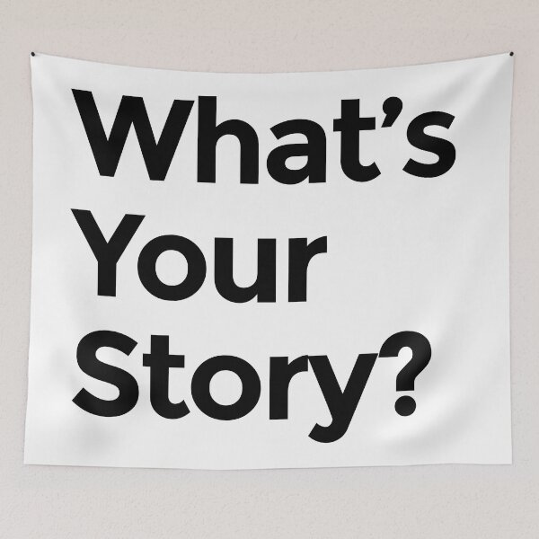 Item preview, What's Your Story? designed and sold by scriptblast.