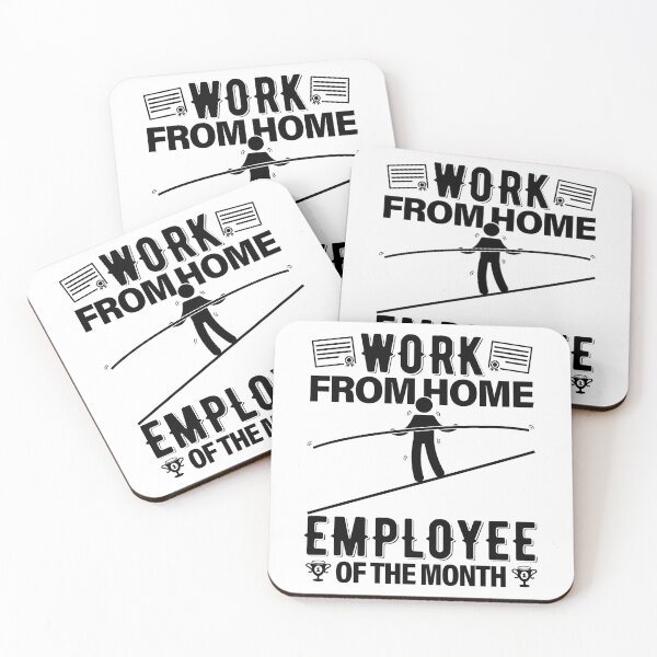 Item preview, Work From Home Employee Of The Month Appreciation designed and sold by GravitiTees.
