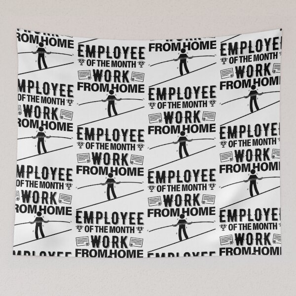 Item preview, Work From Home Employee Of The Month Appreciation designed and sold by GravitiTees.