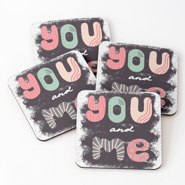Item preview,  You and me. Lettering. Beautiful hand written inscription for Valentine's Day designed and sold by Dustick.