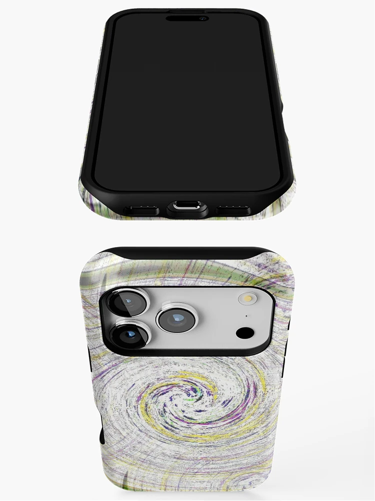 Thumbnail 3 of 4, iPhone Case, Perplexing Apprehension designed and sold by Andy Rhodes Art.