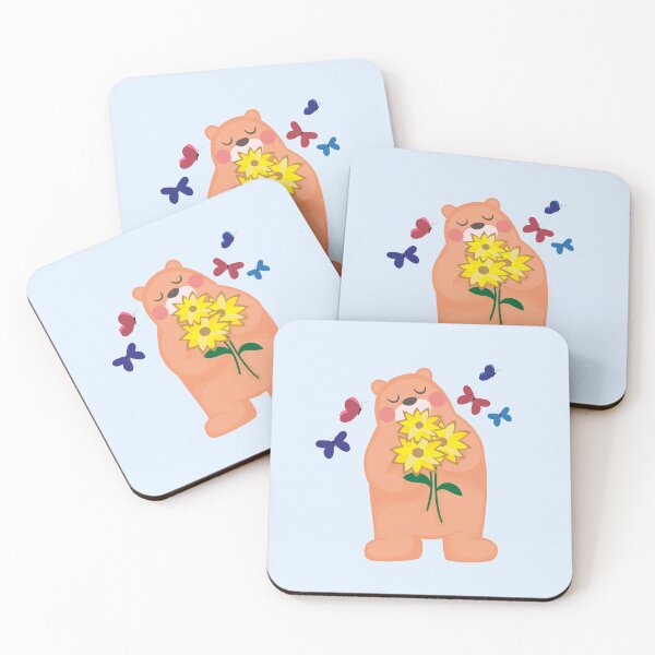 Item preview, Sunflowers - Jelly the Bear's Happy Days designed and sold by Jelly Bear.
