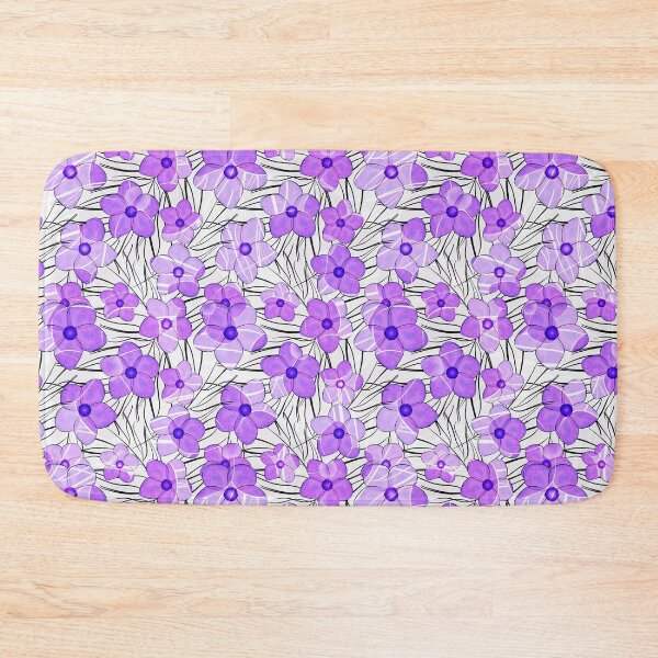 Item preview, Purple flowers designed and sold by marinaklykva.
