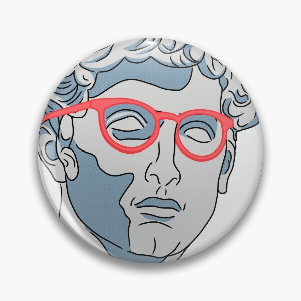 Item preview, David with glasses designed and sold by CreatureM.