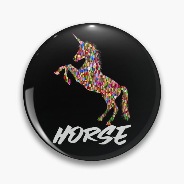 Item preview, Slightly wrong rainbow mosaic Unicorn Horse designed and sold by spiritual-tee.