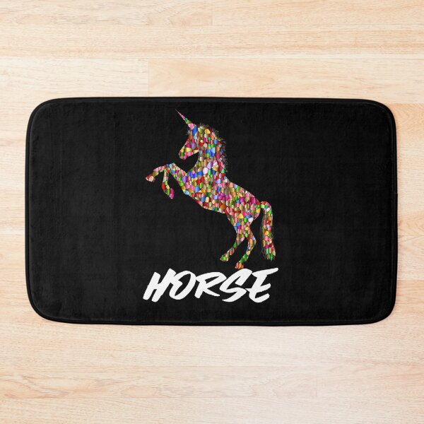 Item preview, Slightly wrong rainbow mosaic Unicorn Horse designed and sold by spiritual-tee.