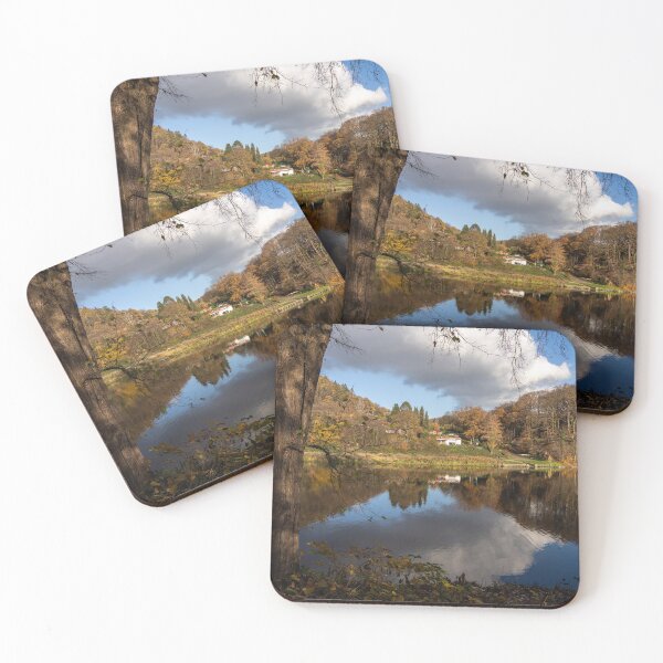 Item preview, Autumn at the Lenne estuary in the Ruhr designed and sold by reisefoto.
