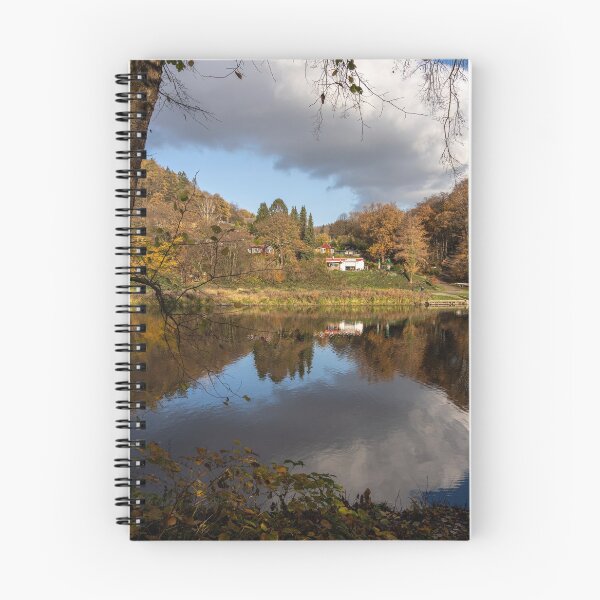 Item preview, Autumn at the Lenne estuary in the Ruhr designed and sold by reisefoto.