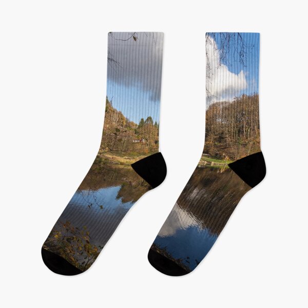 Item preview, Autumn at the Lenne estuary in the Ruhr designed and sold by reisefoto.
