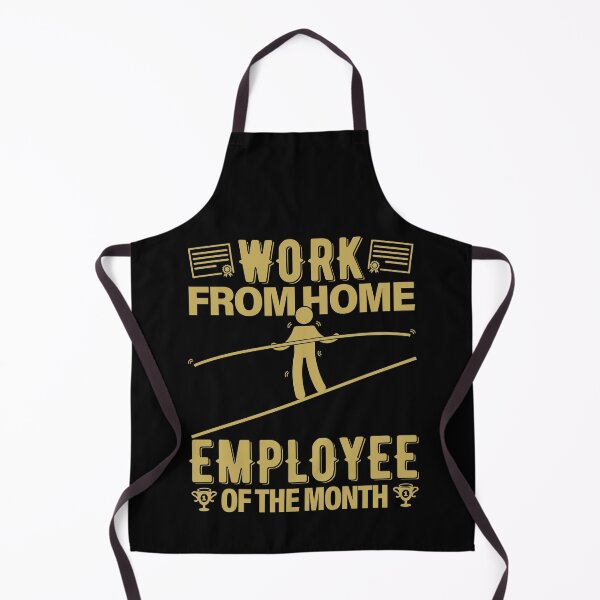 Item preview, Work From Home Employee Of The Month Labour designed and sold by GravitiTees.