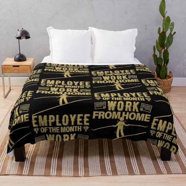 Item preview, Work From Home Employee Of The Month Labour designed and sold by GravitiTees.