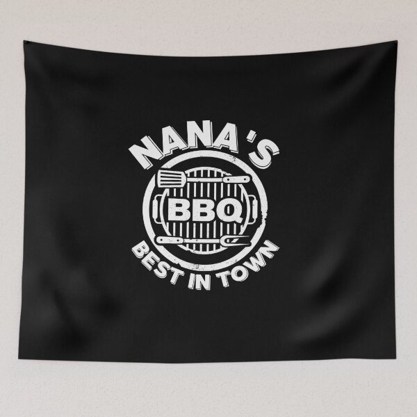 Item preview, NANAS BBQ BEST IN TOWN, Grandma Christmas gift, Mamy is the chef, BBQ lovers gift, Funny Grandma Birthday gift designed and sold by AmazingEcraft.