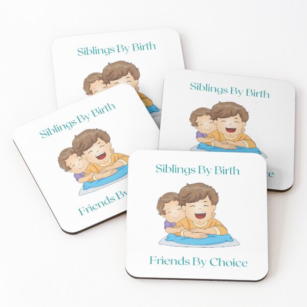 Item preview, SIBLINGS BY BIRTH FRIENDS BY CHOICE designed and sold by Ashalcheema.